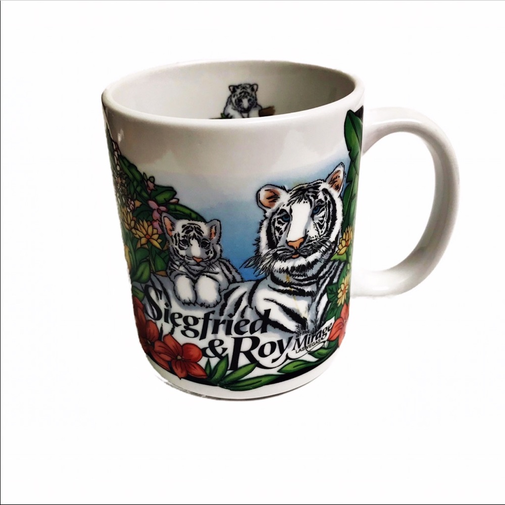 Siegfried & Roy Le Mirage Las Vegas Coffee Mug